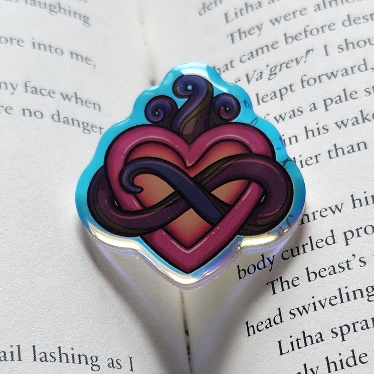 Polyam Monster Lover Pride Pin